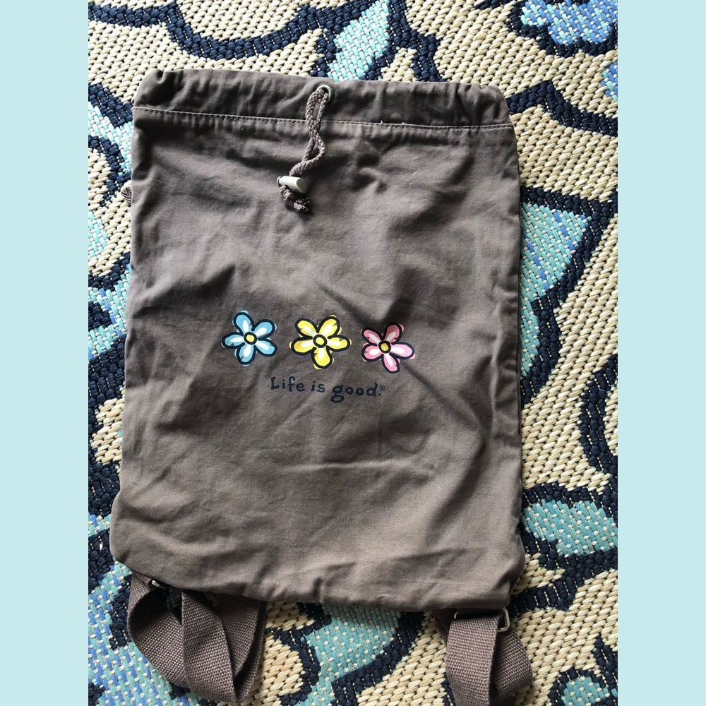 Life is Good Mini Backpack